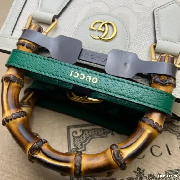 First bag ru tote Diana bag mini Gucci 0609